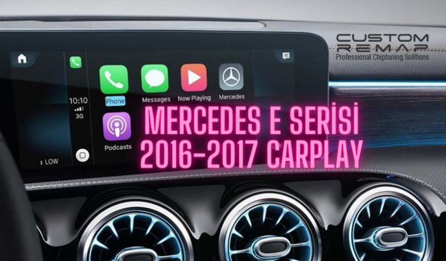 Mercedes E Serisi Car Play Android Auto Açma Aktivasyonu