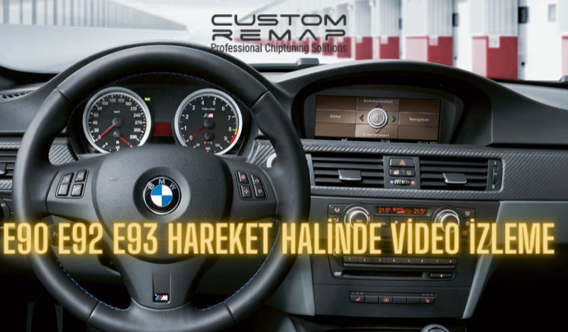 BMW E90 Video Oynatma 